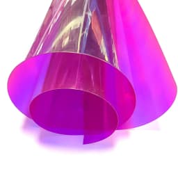 20*30/95cm Transparent PVC Fabric Iridescent Holographic Laser Rainbow Shiny Vinyl DIY Bow Earring Making Craft Bag Sheet/Roll