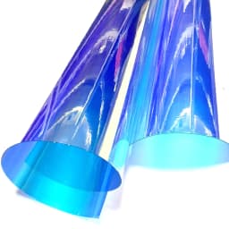 20*30/95cm Transparent PVC Fabric Iridescent Holographic Laser Rainbow Shiny Vinyl DIY Bow Earring Making Craft Bag Sheet/Roll