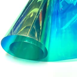 20*30/95cm Transparent PVC Fabric Iridescent Holographic Laser Rainbow Shiny Vinyl DIY Bow Earring Making Craft Bag Sheet/Roll