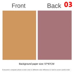 Photography Backdrops Wallpaper 57*87cm 2sides Solid Color Photo Background Props for Photo Studio Newborn Product Photographic