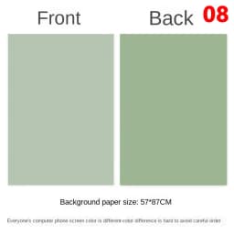 Photography Backdrops Wallpaper 57*87cm 2sides Solid Color Photo Background Props for Photo Studio Newborn Product Photographic
