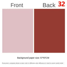 Photography Backdrops Wallpaper 57*87cm 2sides Solid Color Photo Background Props for Photo Studio Newborn Product Photographic