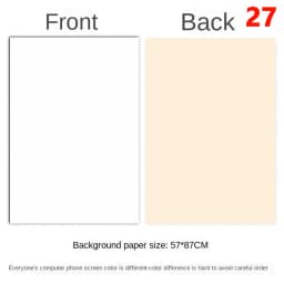 Photography Backdrops Wallpaper 57*87cm 2sides Solid Color Photo Background Props for Photo Studio Newborn Product Photographic