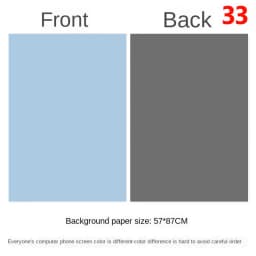 Photography Backdrops Wallpaper 57*87cm 2sides Solid Color Photo Background Props for Photo Studio Newborn Product Photographic