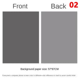 Photography Backdrops Wallpaper 57*87cm 2sides Solid Color Photo Background Props for Photo Studio Newborn Product Photographic