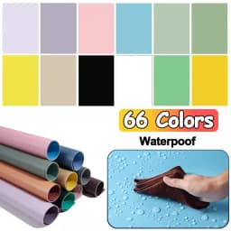 Photography Backdrops Wallpaper 57*87cm 2sides Solid Color Photo Background Props for Photo Studio Newborn Product Photographic