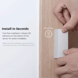 Sonoff DW2-WiFi Wireless Security Window Door Sensor Home Sercurity Alarm Work With eWeLink APP Support Sonoff Devices IFTTT