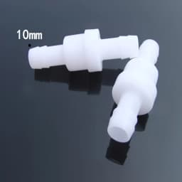 1PCS 3 / 4 / 5 / 7 / 10 mm Plastic One Way Inline Check Valve Gas Air Liquid Water Fluids Valve Equal-diameter Aquarium Air Pump