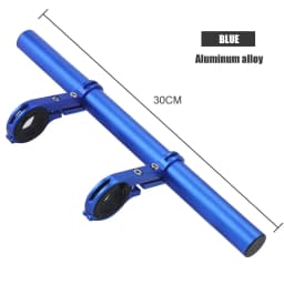 Bicycle Handlebar Extension Bar 10 20 30cm Alloy or Carbon Rod Light Computer Mount Bracket for MTB and Road Cycling Accessories