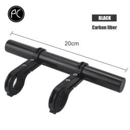 Bicycle Handlebar Extension Bar 10 20 30cm Alloy or Carbon Rod Light Computer Mount Bracket for MTB and Road Cycling Accessories