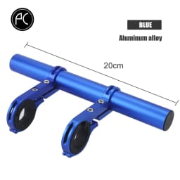Bicycle Handlebar Extension Bar 10 20 30cm Alloy or Carbon Rod Light Computer Mount Bracket for MTB and Road Cycling Accessories
