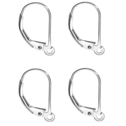 20Pcs/Lot Stainless Steel French Earring Clasps Hooks Men Women DIY Components For Ear Jewelry Making Findings Not Allergic