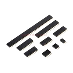 155pcs/Box 2.54mm Single Row Pin Socket Female Header Connector 2/3/4/5/6/7/8/9/10/12/20/40pin PCB Board Combination Kit