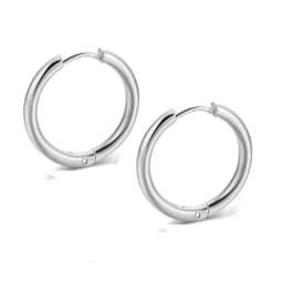 2PC /Set Stainless Steel Small Hoop Earrings for Women Men Gold Color Black Circle Thick Ear Ring Huggie Earrings Hoop Piercing