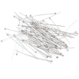 No Fade 100pcs/Lot 20-70 mm 316 Stainless Steel Ball Pins Findings Ball Head Pins For Jewelry Making DIY Supplies Accessories