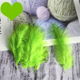 Natural Plumes  4-6 Inches 10-15cm Turkey Marabou Feather Plume Fluffy Wedding Dress DIY Jewelry Decor Accessories Feathers