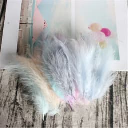 Natural Plumes  4-6 Inches 10-15cm Turkey Marabou Feather Plume Fluffy Wedding Dress DIY Jewelry Decor Accessories Feathers