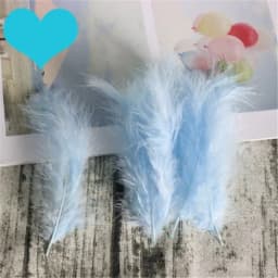 Natural Plumes  4-6 Inches 10-15cm Turkey Marabou Feather Plume Fluffy Wedding Dress DIY Jewelry Decor Accessories Feathers