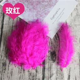 Natural Plumes  4-6 Inches 10-15cm Turkey Marabou Feather Plume Fluffy Wedding Dress DIY Jewelry Decor Accessories Feathers