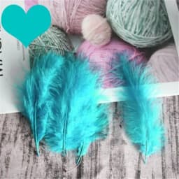 Natural Plumes  4-6 Inches 10-15cm Turkey Marabou Feather Plume Fluffy Wedding Dress DIY Jewelry Decor Accessories Feathers