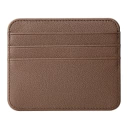 Ultra-thin PU Leather Credit Card Sleeve Card Storage Double-sided Card Holder Organizer Coin Pouch Wallet Card Protector