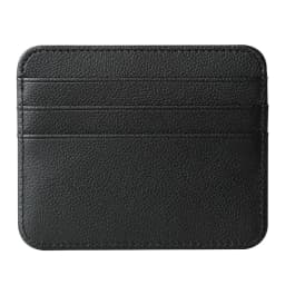 Ultra-thin PU Leather Credit Card Sleeve Card Storage Double-sided Card Holder Organizer Coin Pouch Wallet Card Protector