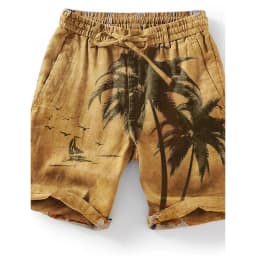 3D Printing Ship Compass Short Pants For Men Retro Pattern Swim Trunks Casual Gym Surf Hawaiian Vacation Oversize Beach Shorts