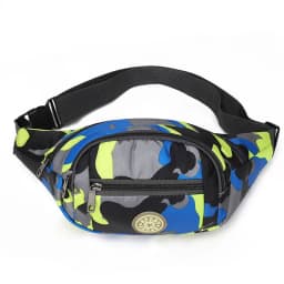 Camouflage Waistbag for Women Men Unisex Waist Bag Female Cute Banana Bag Ladies Small Adjustable Cool Colorful Shoulder Bag