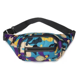 Camouflage Waistbag for Women Men Unisex Waist Bag Female Cute Banana Bag Ladies Small Adjustable Cool Colorful Shoulder Bag
