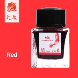 JINHAO 100/50ml/30ml Fountain Pen Ink Various Color Glass Bottled Ink Refill Cartridge School Writing Office Supplies Stationery