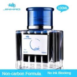 JINHAO 100/50ml/30ml Fountain Pen Ink Various Color Glass Bottled Ink Refill Cartridge School Writing Office Supplies Stationery