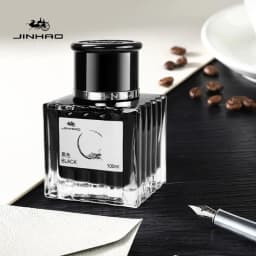 JINHAO 100/50ml/30ml Fountain Pen Ink Various Color Glass Bottled Ink Refill Cartridge School Writing Office Supplies Stationery