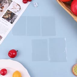20pcs Korea Card Sleeves Photocard Holographic Protector Film Album Binder Pocket Page Protector