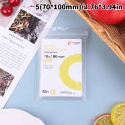20pcs Korea Card Sleeves Photocard Holographic Protector Film Album Binder Pocket Page Protector