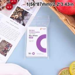 20pcs Korea Card Sleeves Photocard Holographic Protector Film Album Binder Pocket Page Protector