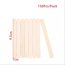 50-150Pcs Epoxy Resin Jewelry making Tools Silicone Wood Stick Natural Wooden Pop Popsicle Sticks Wood Craft Ice Cream Sticks