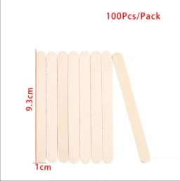 50-150Pcs Epoxy Resin Jewelry making Tools Silicone Wood Stick Natural Wooden Pop Popsicle Sticks Wood Craft Ice Cream Sticks