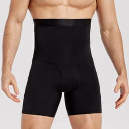 Men Tummy Control Shorts Body Shaper Compression High Waist Trainer Belly Tummy Control Slimming Shapewear Boxer Underwear Fajas