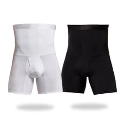 Men Tummy Control Shorts Body Shaper Compression High Waist Trainer Belly Tummy Control Slimming Shapewear Boxer Underwear Fajas