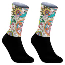 2024 Skull Pattern Sport Socks Unisex Cycling Socks Men Outdoor Sports Socks Bike Footwear for Road Bike Socks