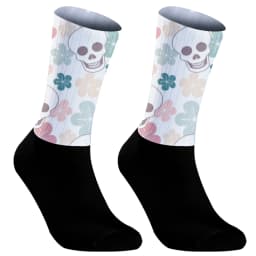 2024 Skull Pattern Sport Socks Unisex Cycling Socks Men Outdoor Sports Socks Bike Footwear for Road Bike Socks