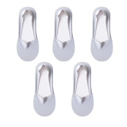 5Pairs Women Socks Breathable Invisible Silicone Non-slip Solid Color Boat Sock Comfortable High Quality No-Show Sox Ultra-thin