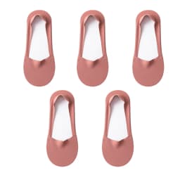 5Pairs Women Socks Breathable Invisible Silicone Non-slip Solid Color Boat Sock Comfortable High Quality No-Show Sox Ultra-thin