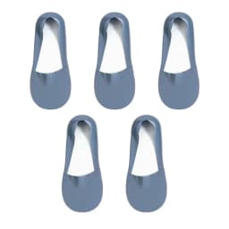 5Pairs Women Socks Breathable Invisible Silicone Non-slip Solid Color Boat Sock Comfortable High Quality No-Show Sox Ultra-thin