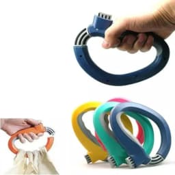 Useful D Shaped One Trip Grip Convenient Portable Shopping Bag Holder Labor-saving Grocery Bag Holder Shopping Bag