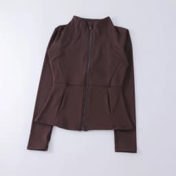 New yoga wear ladies coat round high elastic loose exercise yoga fitness long sleeve stand-up collar yoga tops