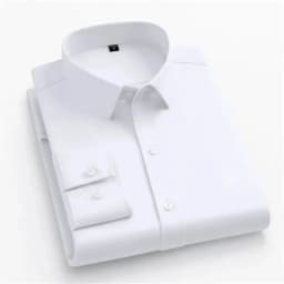Men's Long Sleeved Elastic Shirt Non Ironing Casual Business Dress Professional Work Attire Slim Fit Navy Office Menswear 100KG