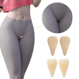 1PC Camel Toe Pad Private Concealer Silicone Pad Part Reusable Nursing Adhesive Swimsuit Sticker Women Protector Invisible Parts