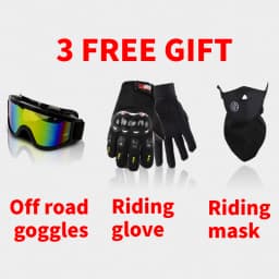VGV Motocross Motorcycle Helmet Off-Road Helmet DOT Certified Three Piece Giveaway Men Women Adult Child Available All Seasons