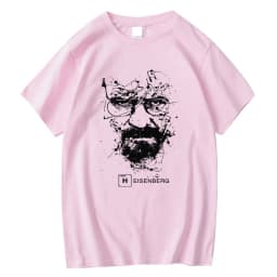 Men Fashion Casual Top Quality Cotton Blend Breaking Bad T Shirts Men Heisenberg Camisetas Hombre Men Cool Tee Shirt Tops